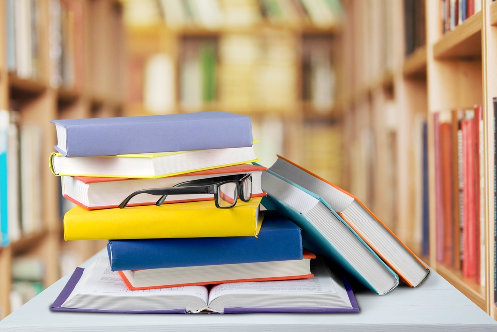 study at the library