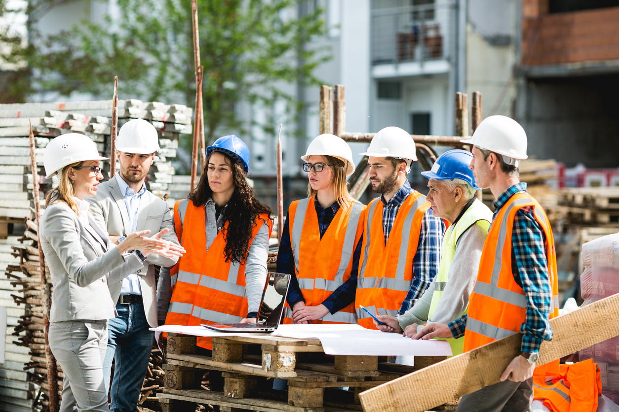 Construction Info Evening Banner