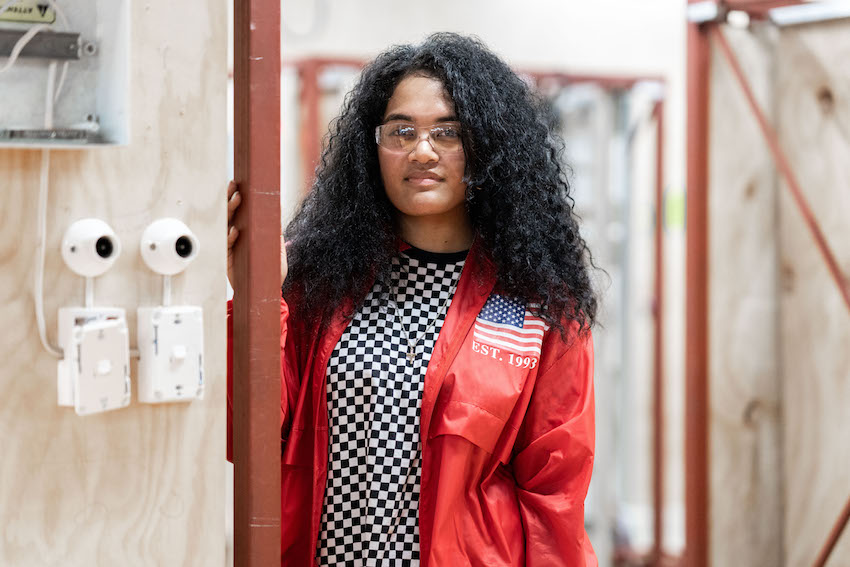 Sela Pohiva studies Electrical and Electronics Engineering at Unitec