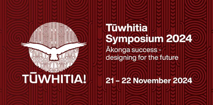 Tūwhitia Symposium 2024 banner