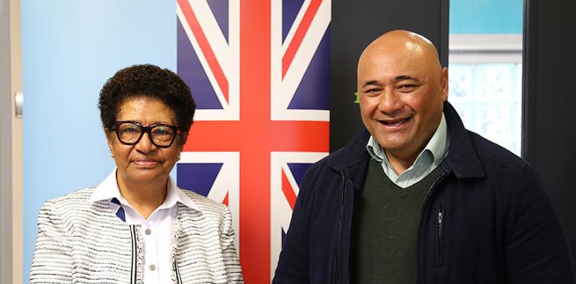 Ro Teimumu Vuikaba Kepa and Peseta Sam Lotu-Iiaga