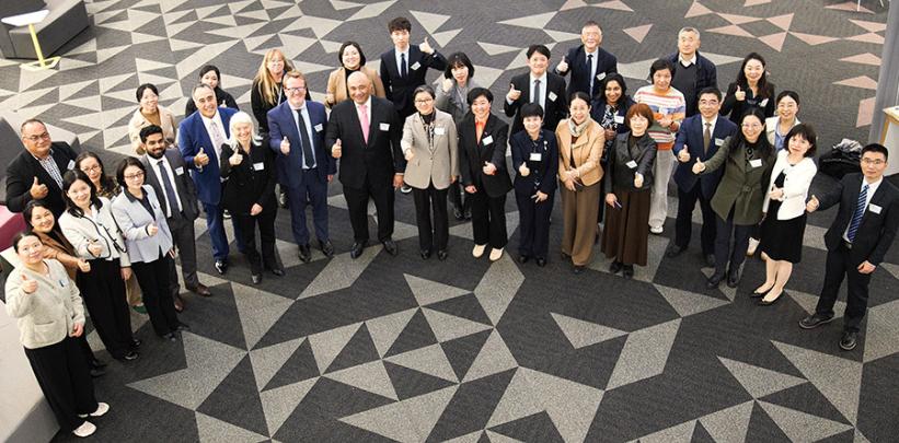 China Education Association for International Exchange (CEAIE) visit 10 July 2025