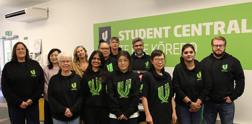 Student Central first assessment project team