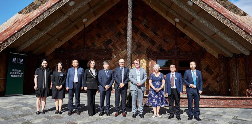 Hebei University visit