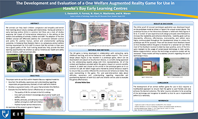 Thumbnail of The Development and Evaluation of a One Welfare Augmented Reality Game for Use in Hawke's Bay Early Learning Centres