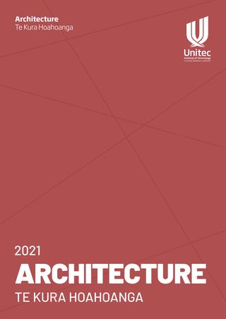 Download a Unitec School of Architecture brochure