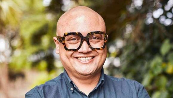 Byron Ranginui smiles warmly in a portrait shot
