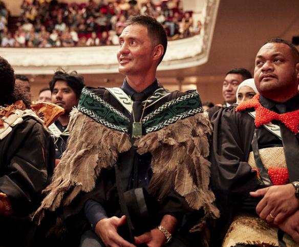 Unitec Graduation Autumn 23 Bachelor of Construction graduate Vincent Thomas