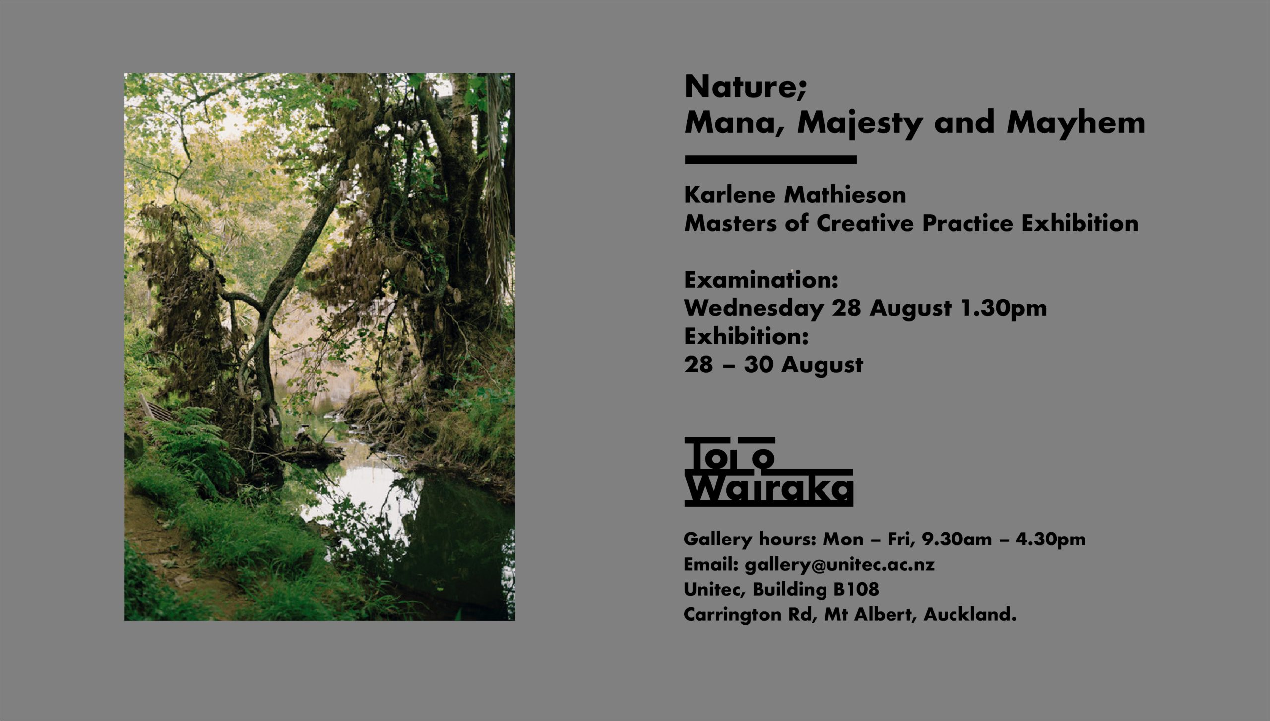 Nature; Mana, Majesty and Mayhem / 28-30 August, 2024