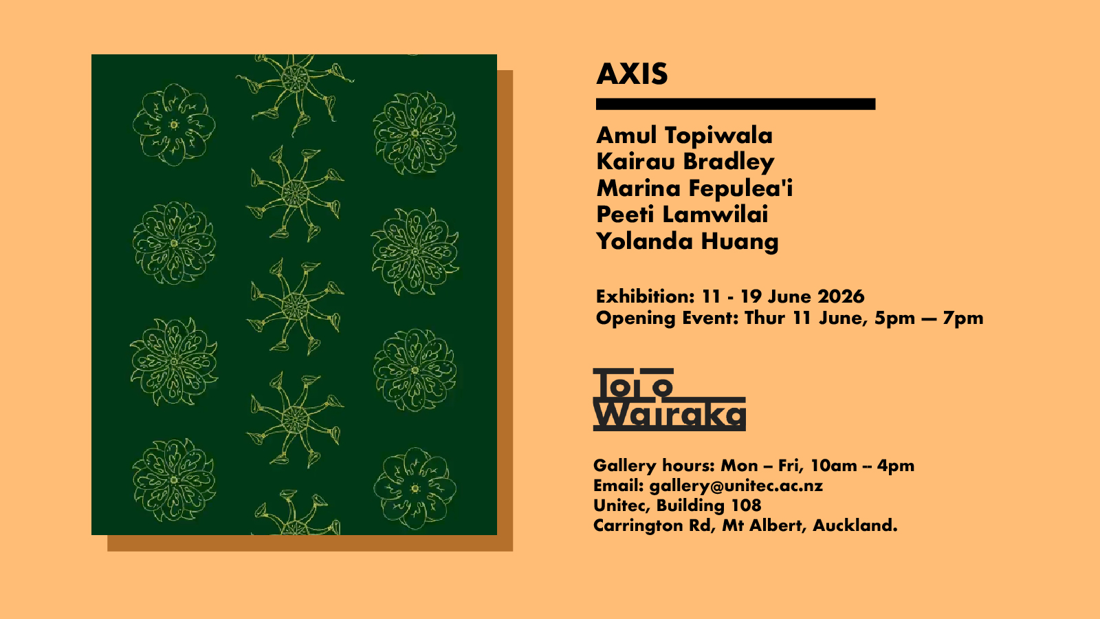 Axis | Unitec Design and Contemporary Art alumni