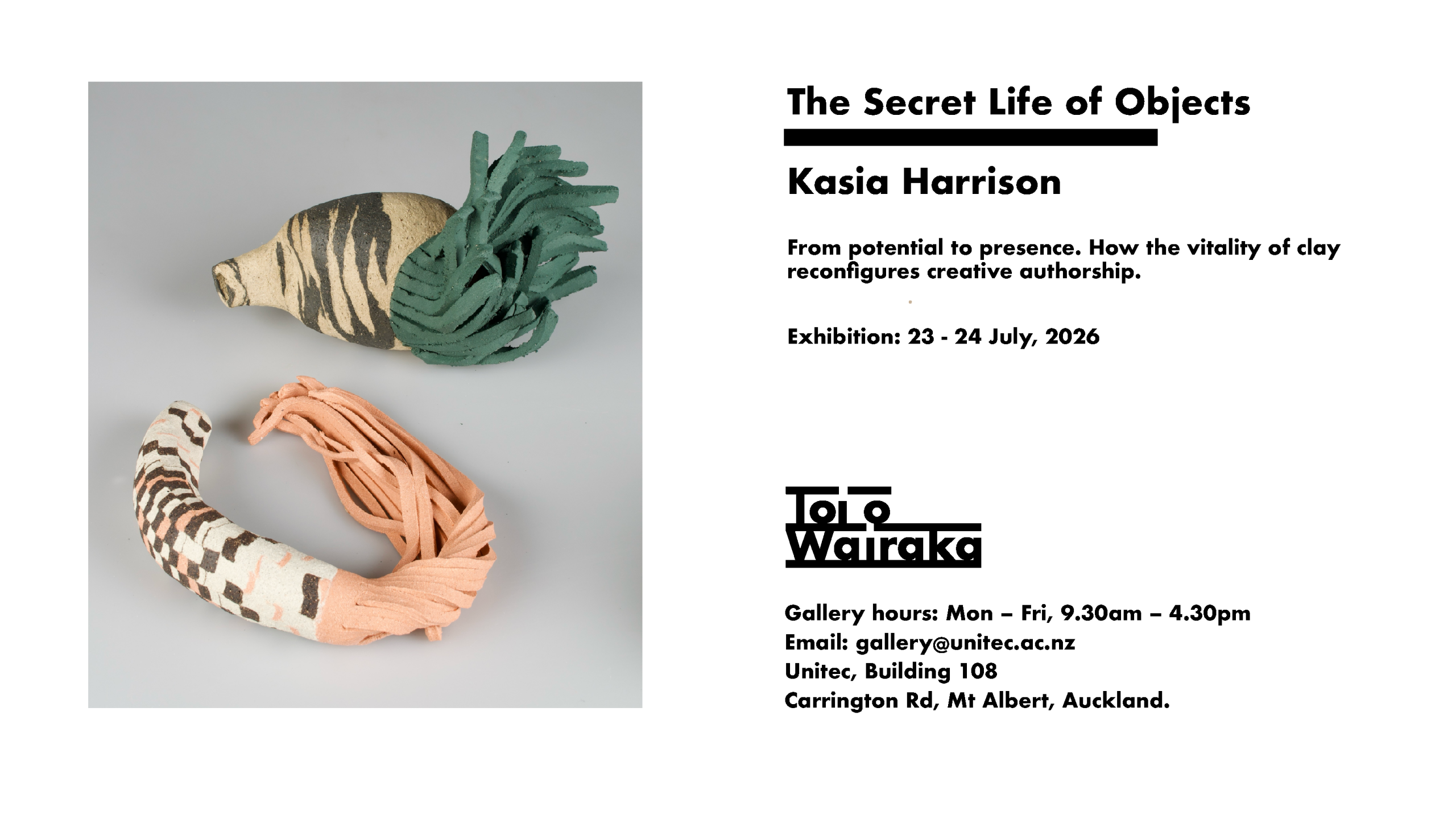 The Secret Life of Objects / 23 – 24 July