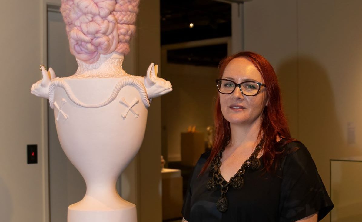 Unitec Creative Practice graduate wins major art award with her highly-acclaimed work, ‘Pink Bats’
