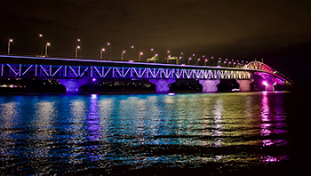 Unitec postgrad lights up Harbour Bridge, challenging perceptions