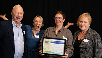 Unitec Construction Waste Project Highly Commended at Tāmaki Makaurau Zero Waste Awards