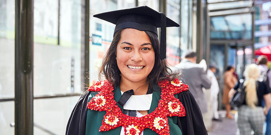 2023 Unitec graduate Fifita Vai ‘Utukakau Latu’s passion to help others