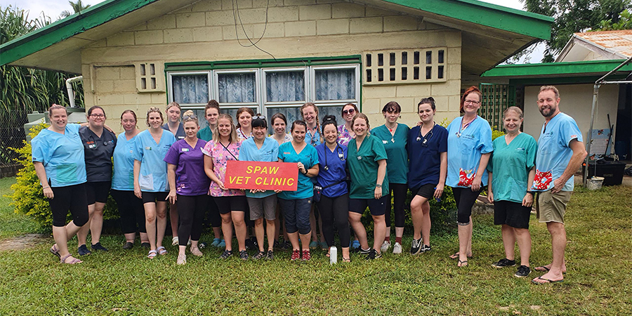 Unitec student and staff team off to Tonga for annual veterinary clinic