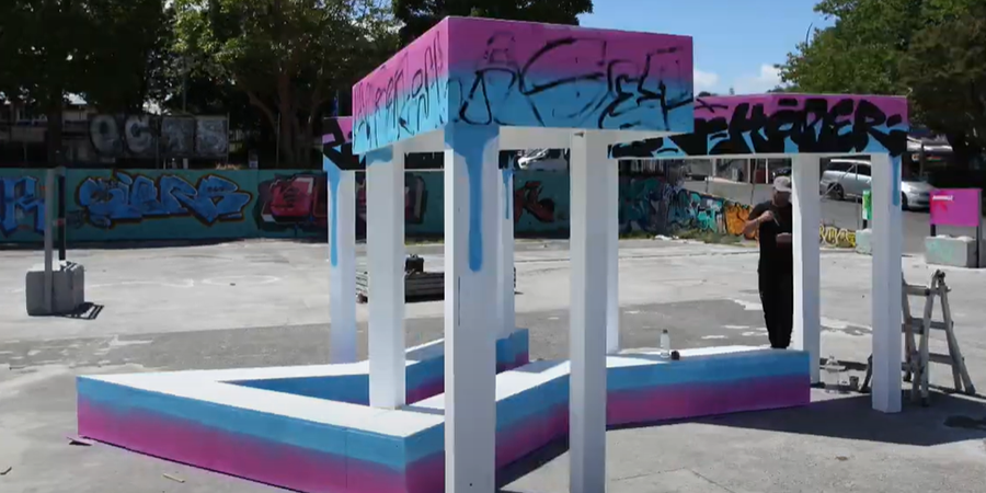 Avondale Pavilion boosts street art