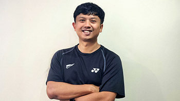 Dhanny turns passion for badminton into thriving career