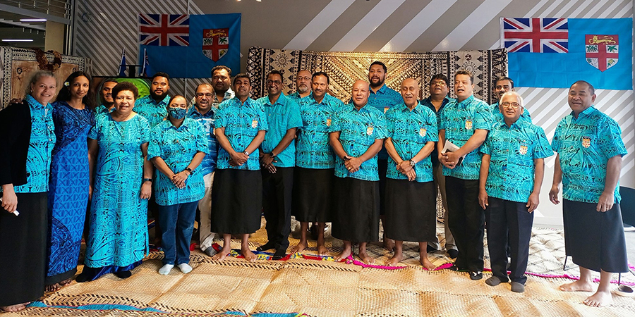 Unitec staff celebrate Fijian language week