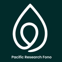 The logo of the Pacific Research Fono.