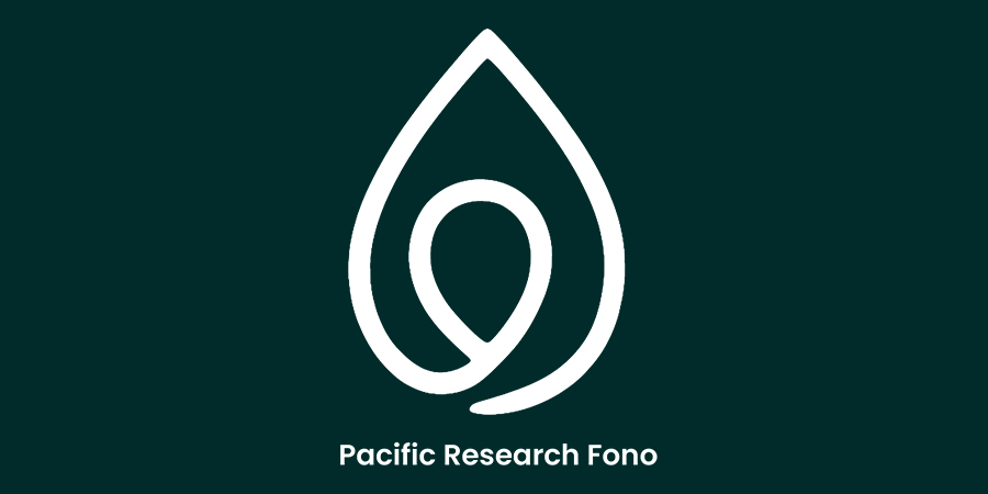 The logo of the Pacific Research Fono.