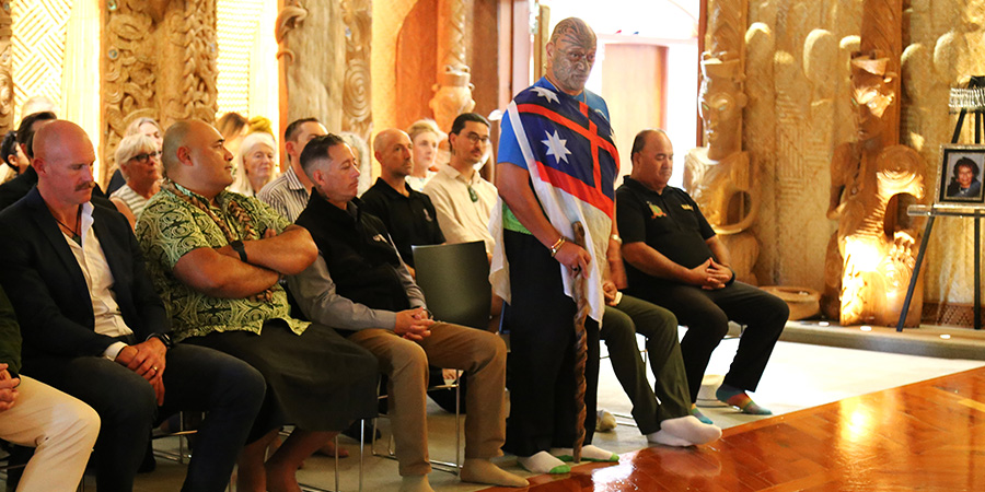 Title Dr Pouroto Ngarotō welcomes the council