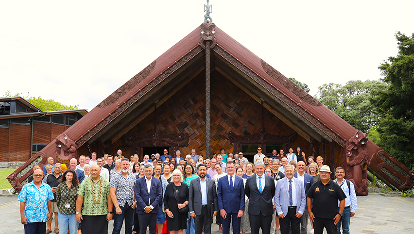 Welcoming those who will guide our two-hulled waka into the future