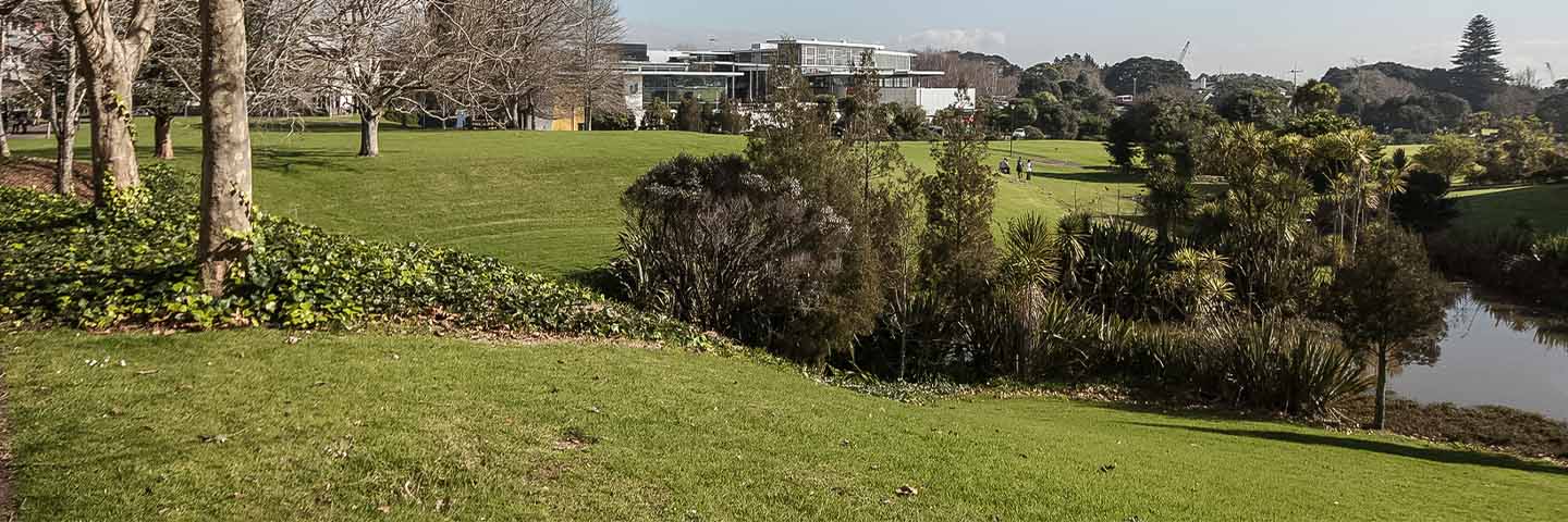 Exterior view of Mt Albert campus.