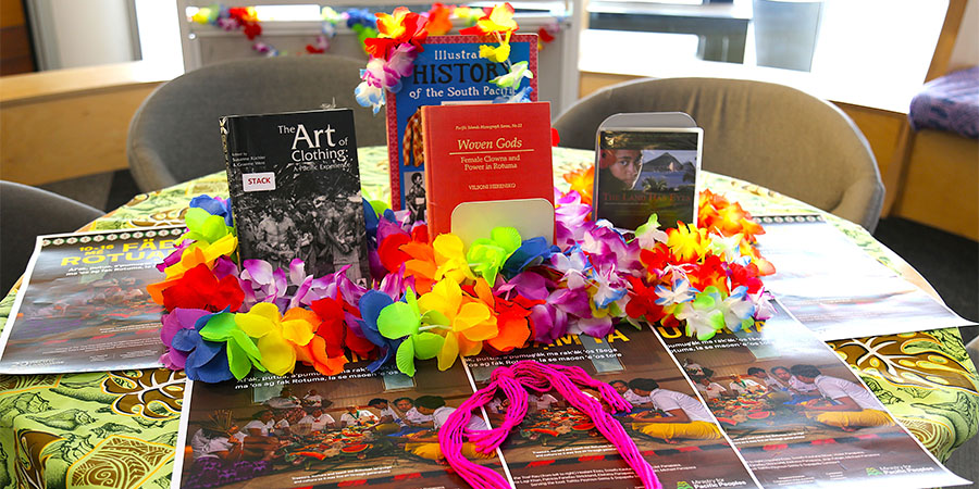 A display for Rotuman Language Week.