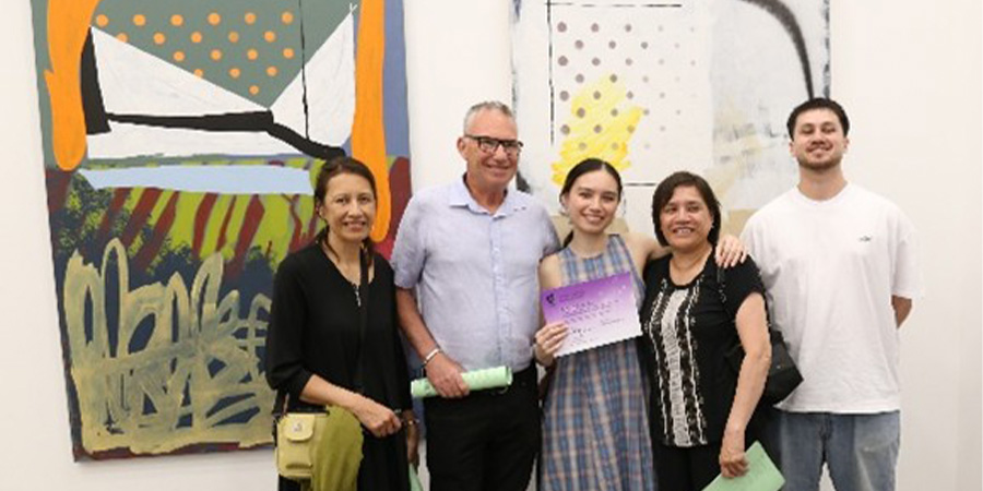Grace Twigley and family.